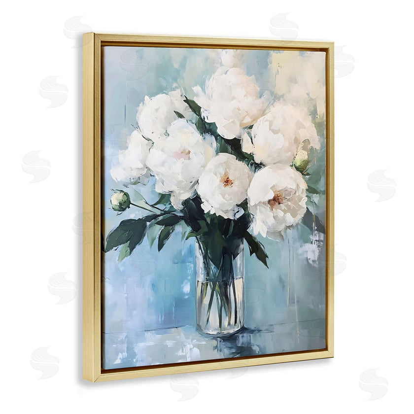 LSR Creative Studio | Vase Of White Peonies