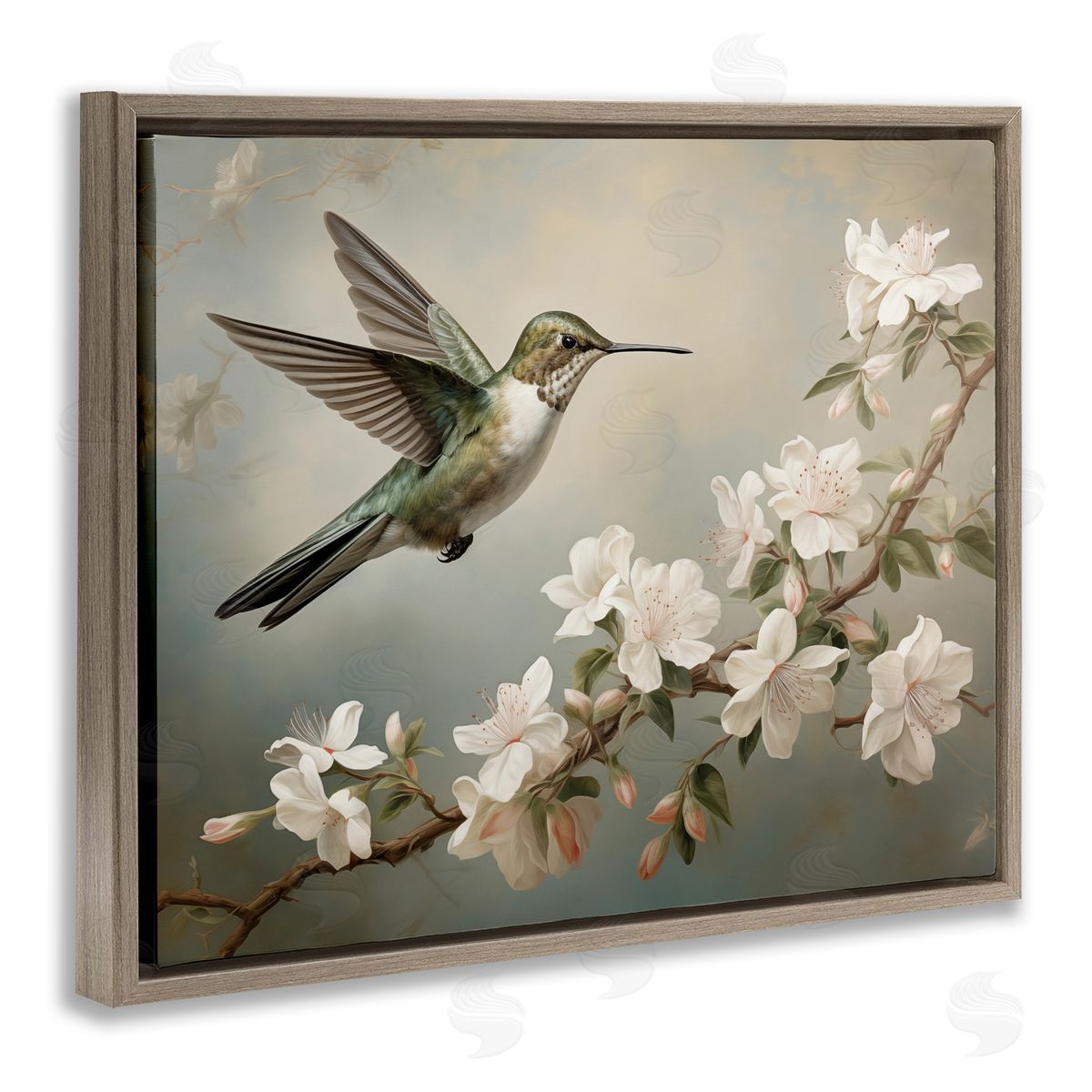 Arlington Prints | Spring Hummingbird & Florals