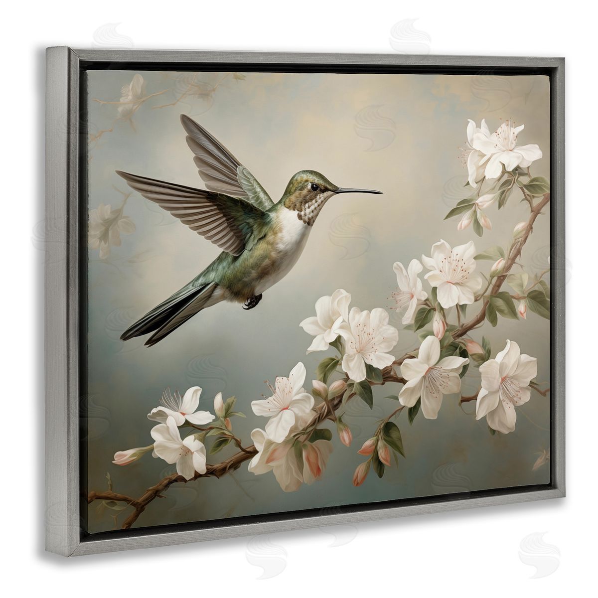 Arlington Prints | Spring Hummingbird & Florals