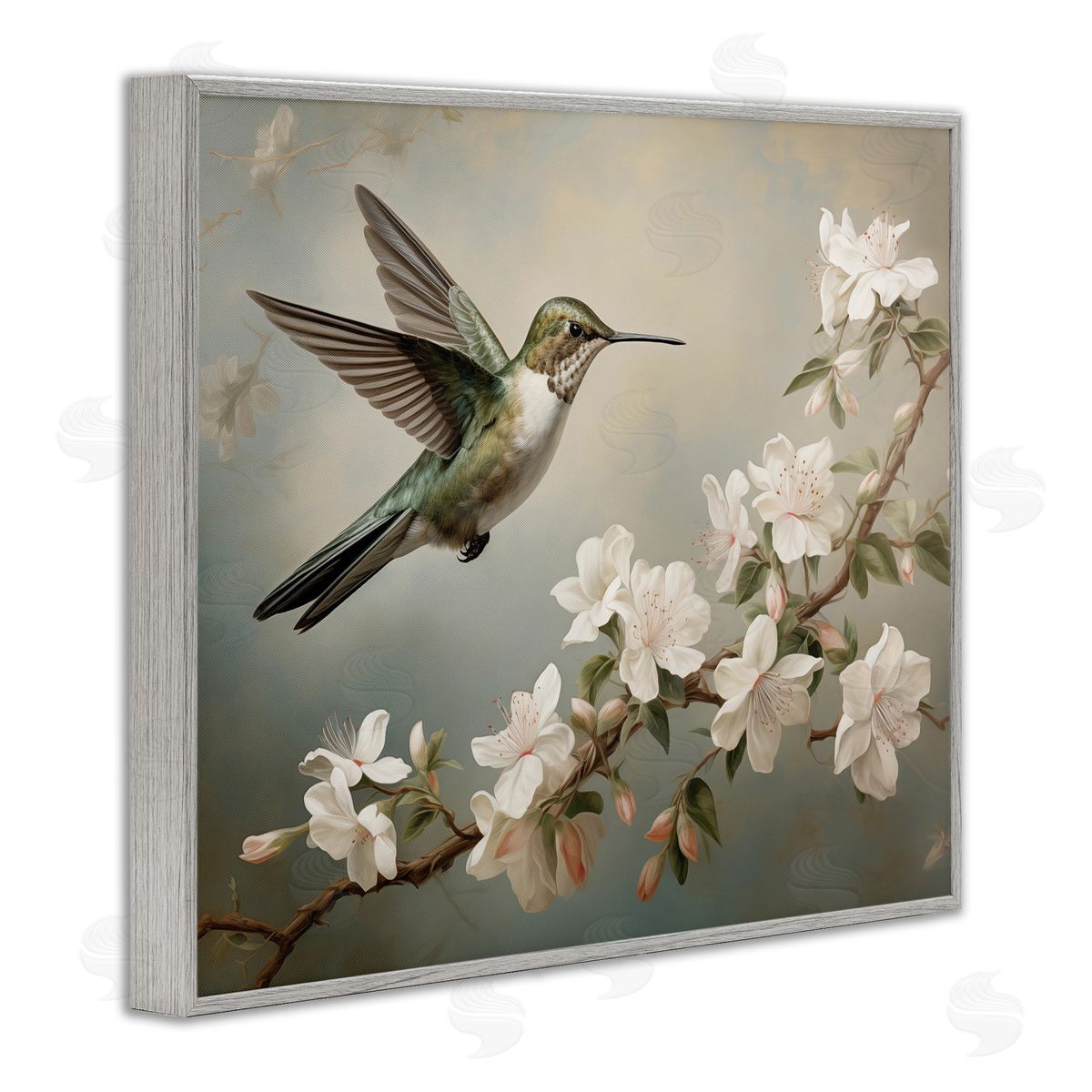 Arlington Prints | Spring Hummingbird & Florals