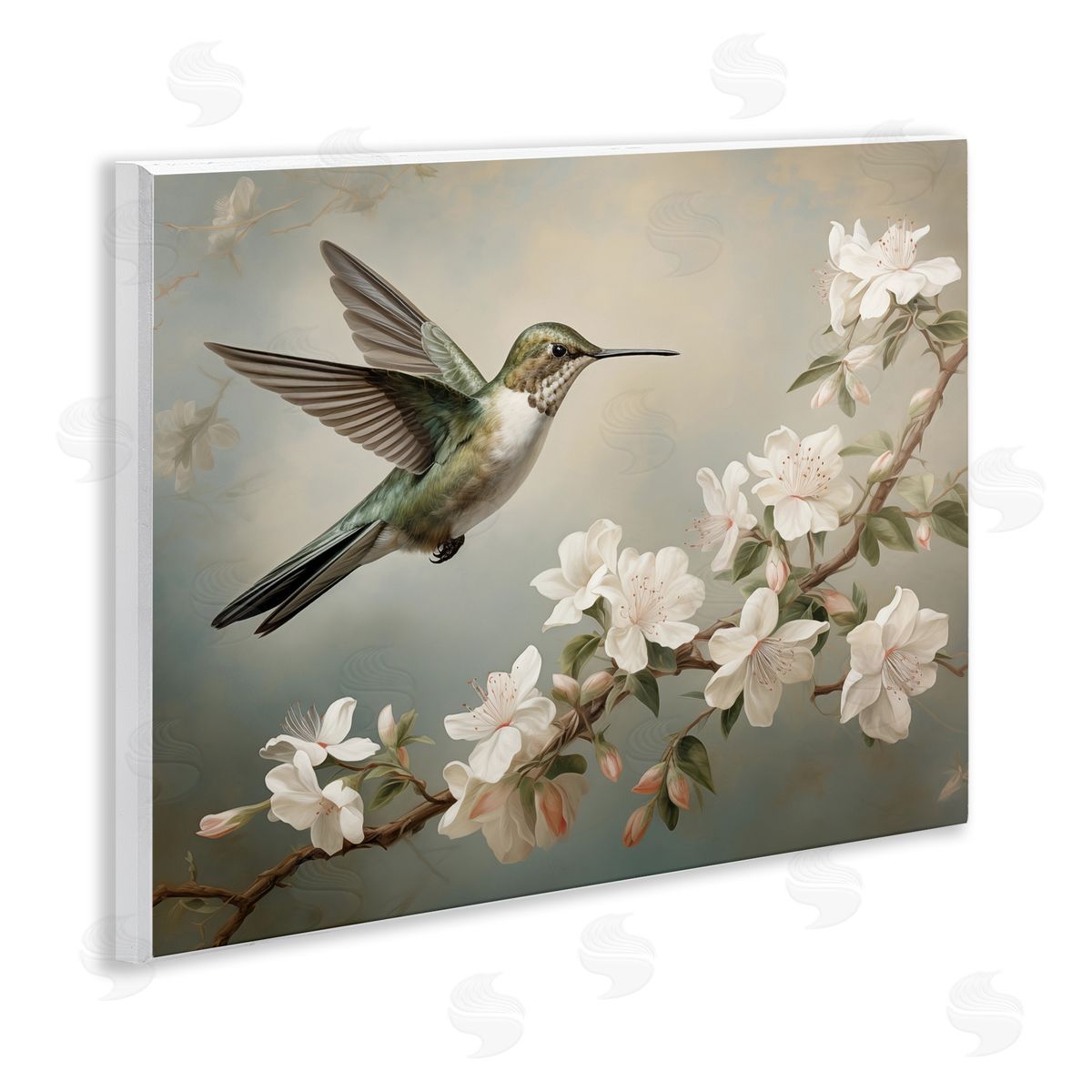 Arlington Prints | Spring Hummingbird & Florals