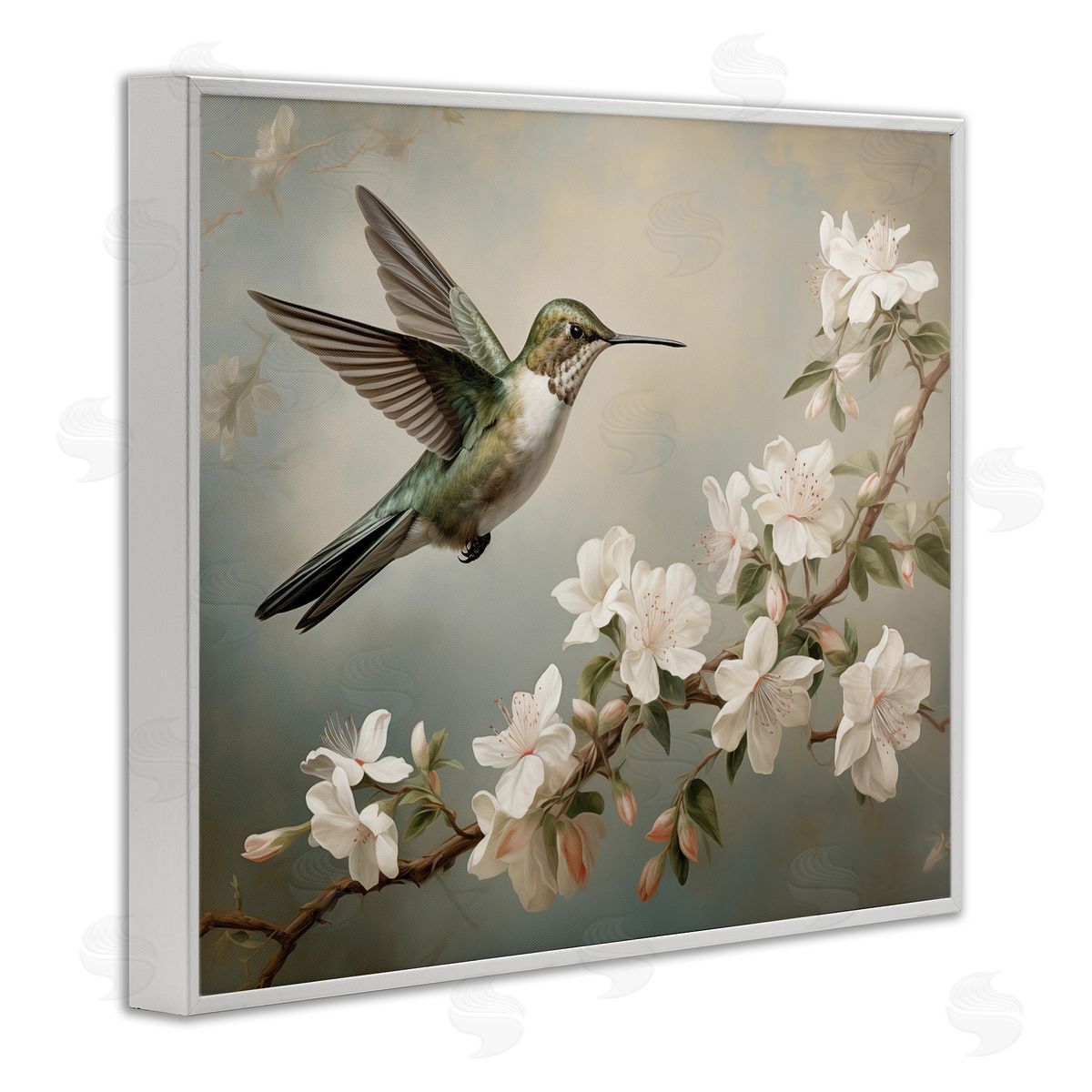 Arlington Prints | Spring Hummingbird & Florals