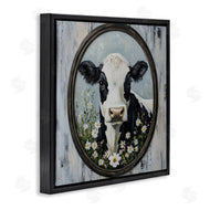 Petal Prints Design | Classic Cow & Daisy Portrait
