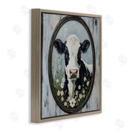 Petal Prints Design | Classic Cow & Daisy Portrait