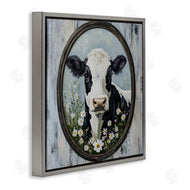 Petal Prints Design | Classic Cow & Daisy Portrait