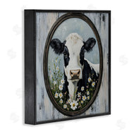 Petal Prints Design | Classic Cow & Daisy Portrait