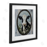 Petal Prints Design | Classic Cow & Daisy Portrait