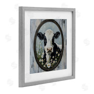 Petal Prints Design | Classic Cow & Daisy Portrait