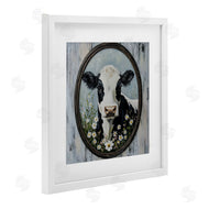 Petal Prints Design | Classic Cow & Daisy Portrait