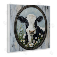Petal Prints Design | Classic Cow & Daisy Portrait