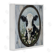 Petal Prints Design | Classic Cow & Daisy Portrait