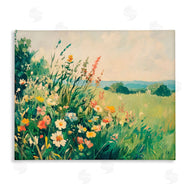 Petal Prints Design | Vintage Wildflowers in Field
