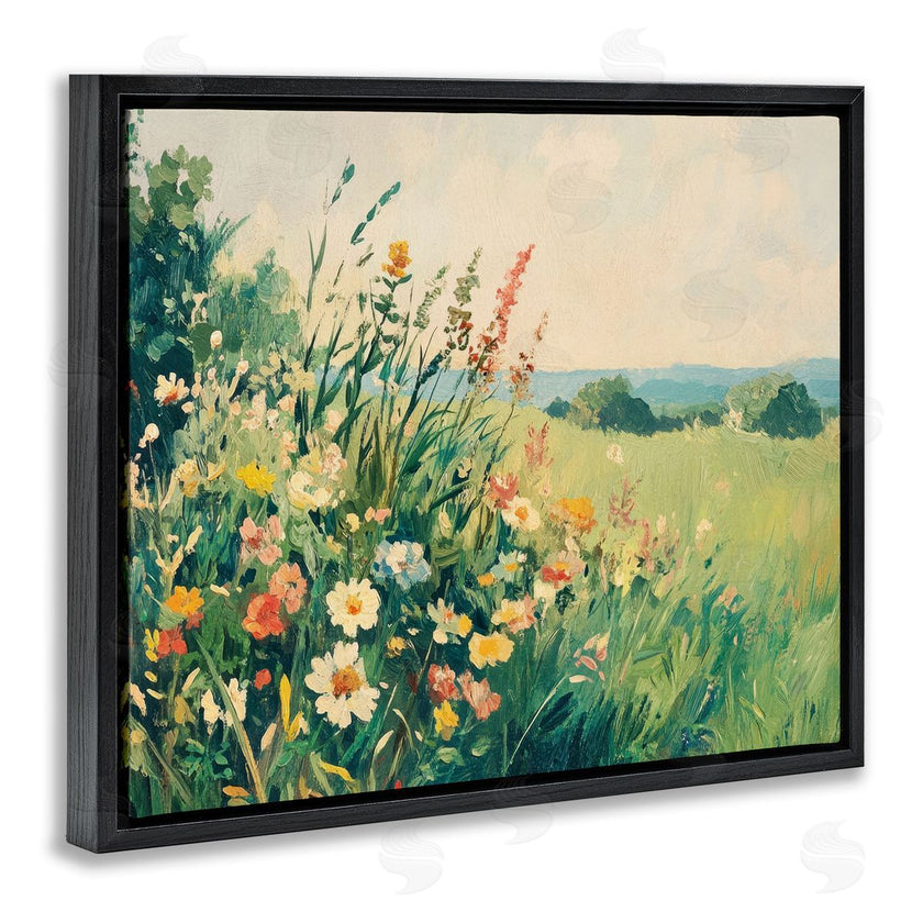 Petal Prints Design | Vintage Wildflowers in Field