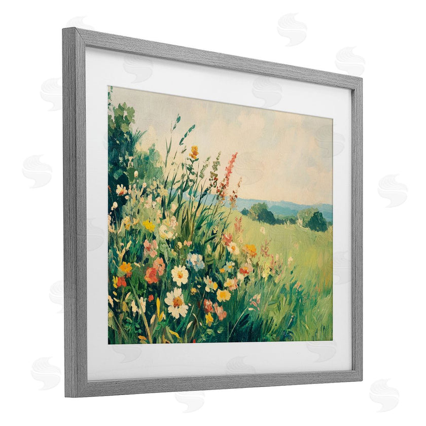 Petal Prints Design | Vintage Wildflowers in Field