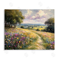 Petal Prints Design | Peaceful Path Through Meadow