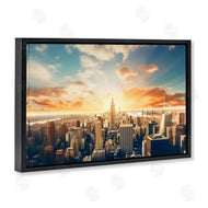 LSR Creative Studio | Golden Hour Cityscape Sunset