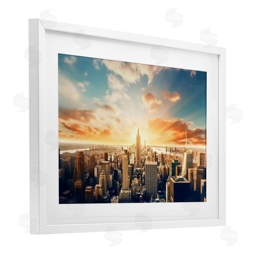 LSR Creative Studio | Golden Hour Cityscape Sunset