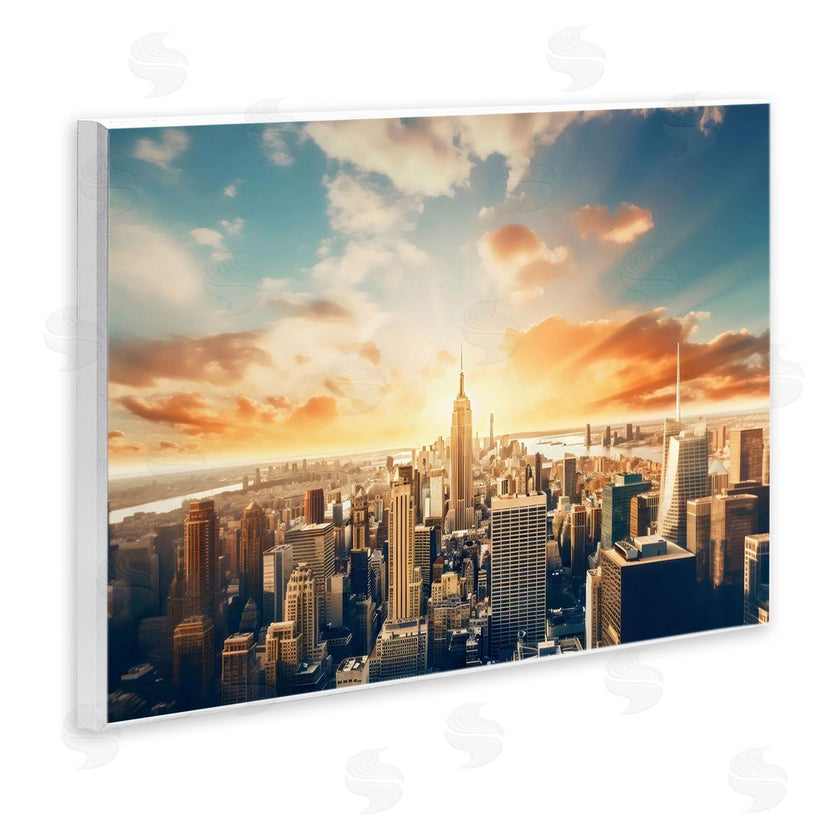 LSR Creative Studio | Golden Hour Cityscape Sunset