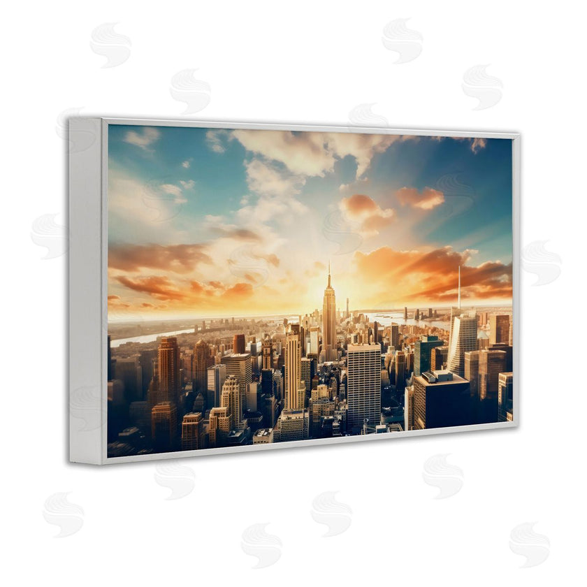 LSR Creative Studio | Golden Hour Cityscape Sunset
