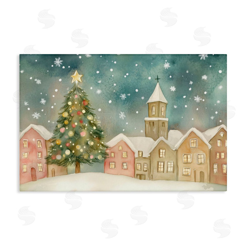 LSR Design Studio | Christmas Village Snowfall