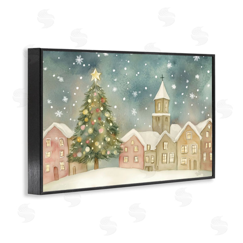 LSR Design Studio | Christmas Village Snowfall