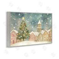 LSR Design Studio | Christmas Village Snowfall