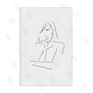 Martina Pavlova | Sad Female Line Drawing