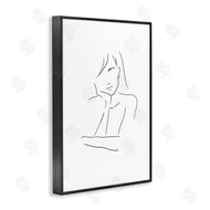 Martina Pavlova | Sad Female Line Drawing