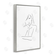 Martina Pavlova | Sad Female Line Drawing