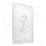 Martina Pavlova | Sad Female Line Drawing