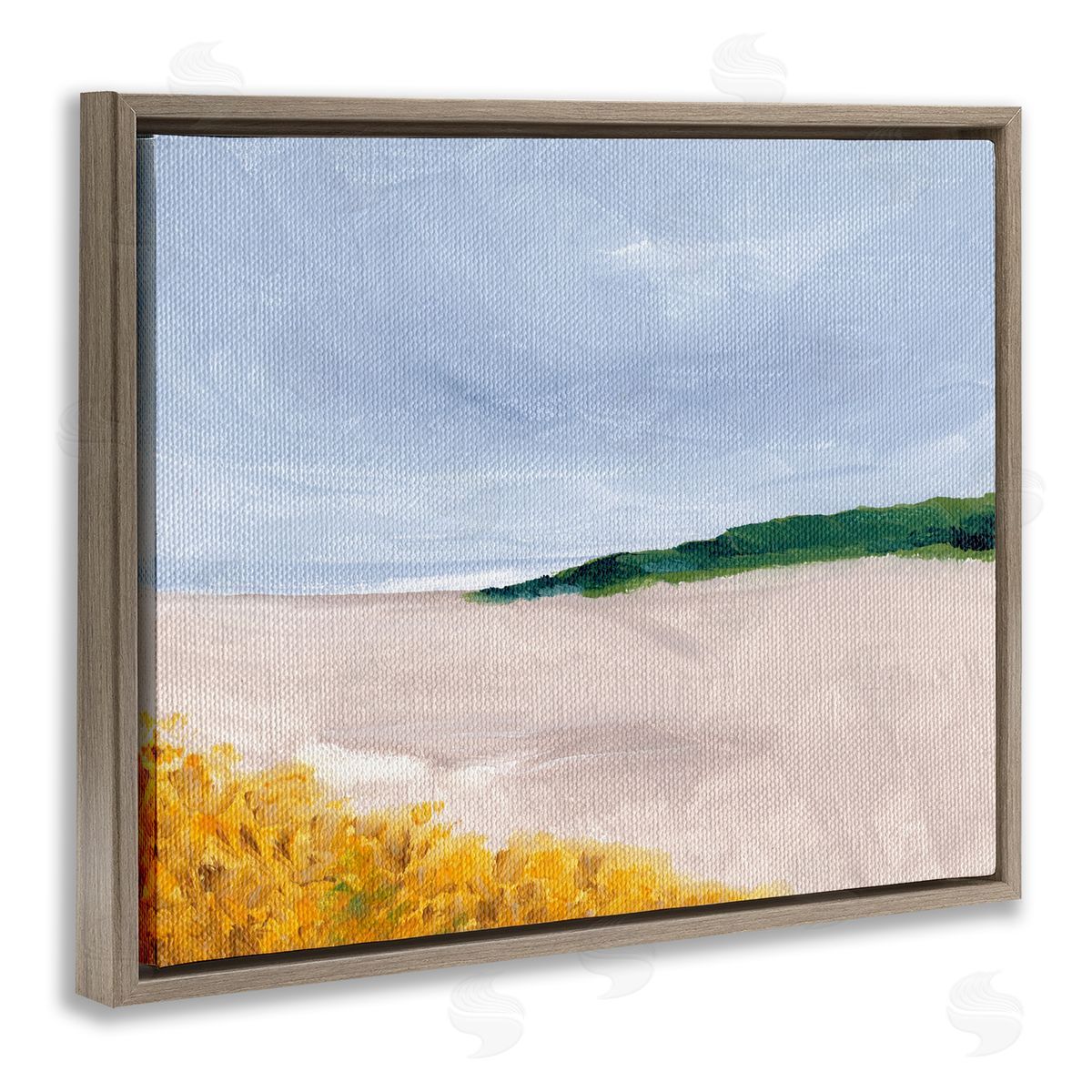 Nikita Jariwala Soft Sicily Landscape Canvas Wall Art Print