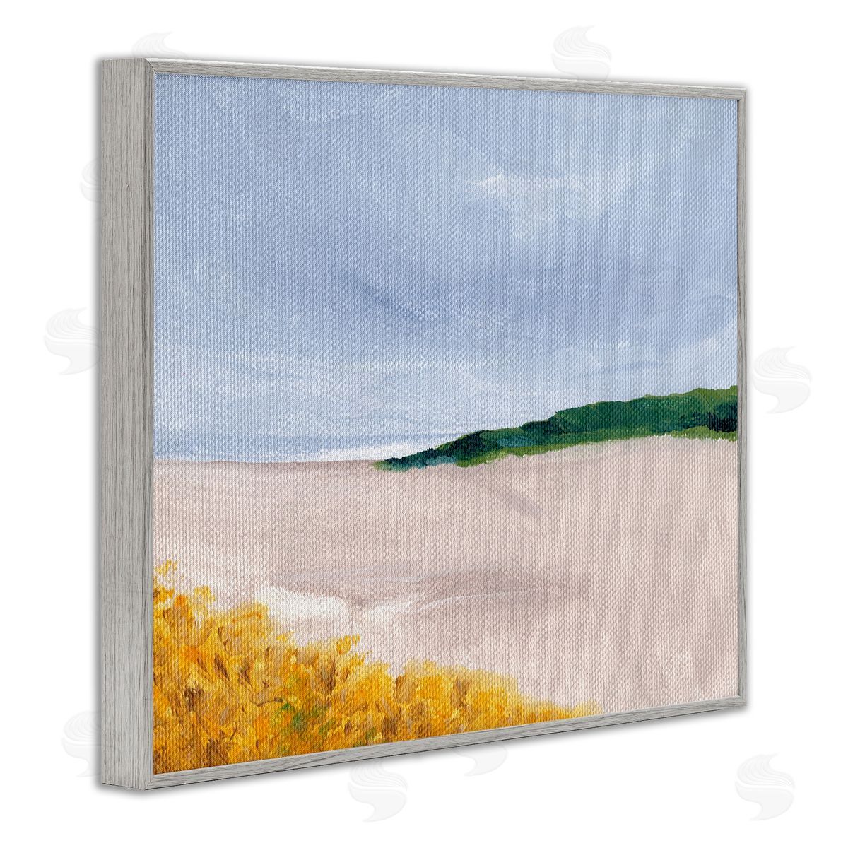 Nikita Jariwala Soft Sicily Landscape Canvas Wall Art Print