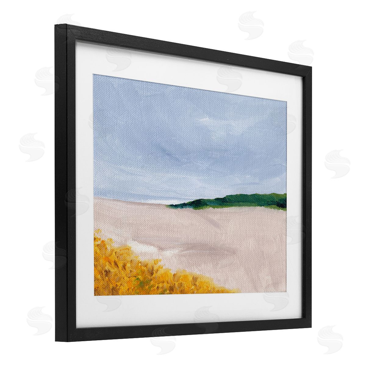 Nikita Jariwala Soft Sicily Landscape Canvas Wall Art Print