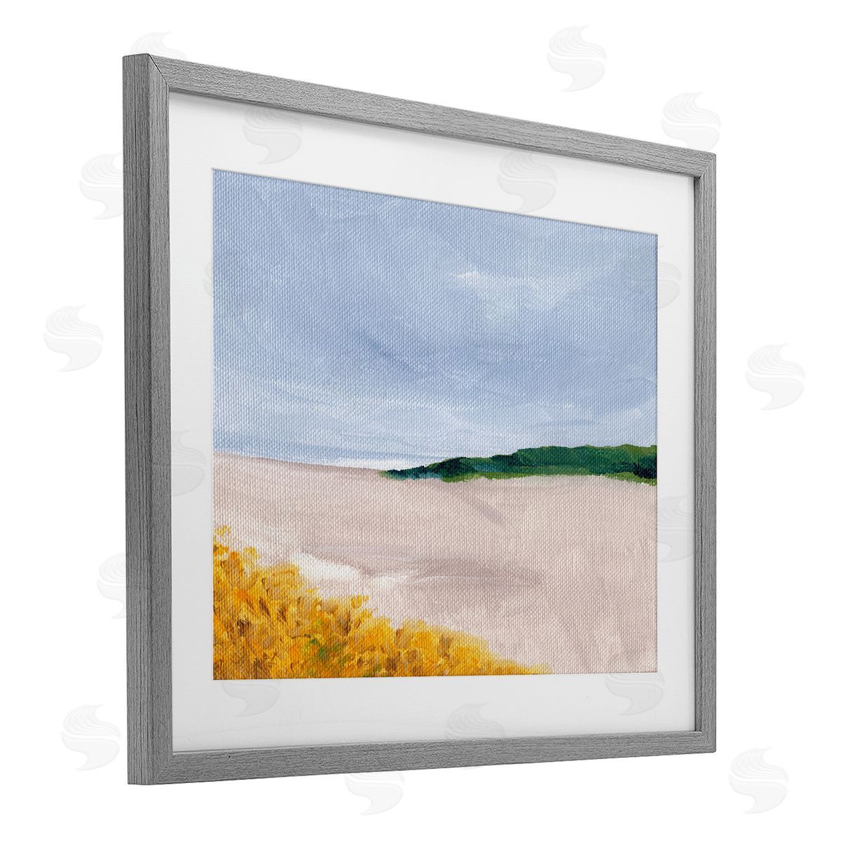 Nikita Jariwala Soft Sicily Landscape Canvas Wall Art Print