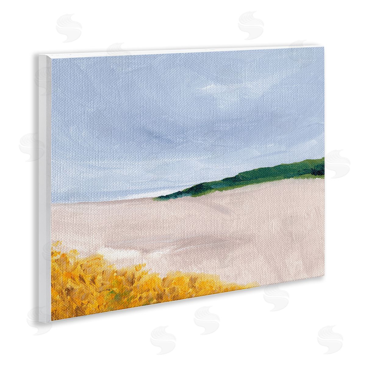 Nikita Jariwala Soft Sicily Landscape Canvas Wall Art Print
