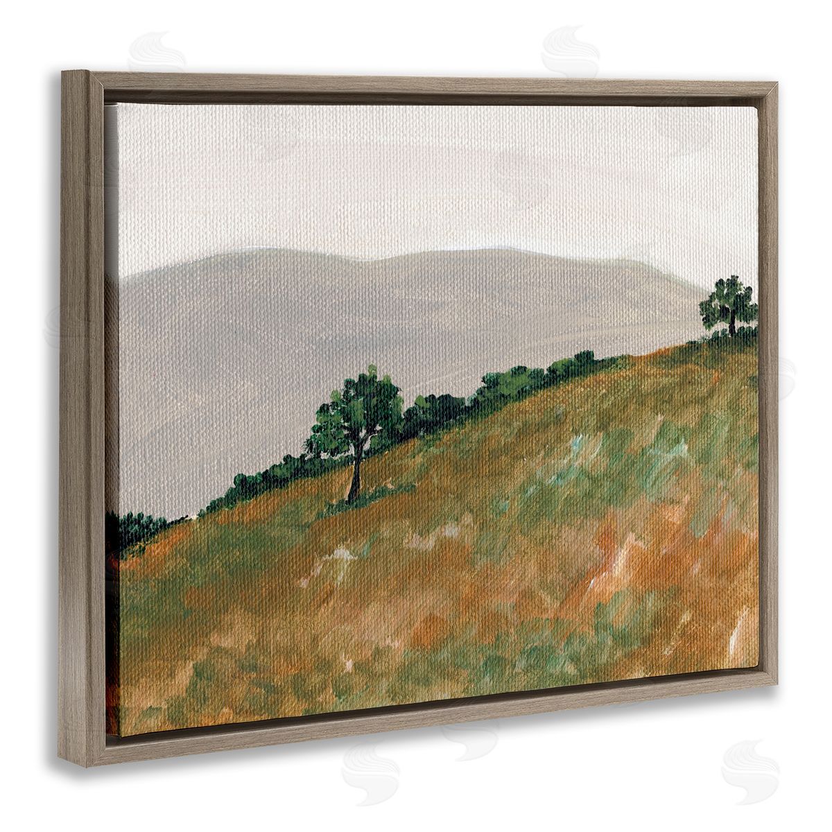 Nikita Jariwala Hill View Landscape Canvas Wall Art Print