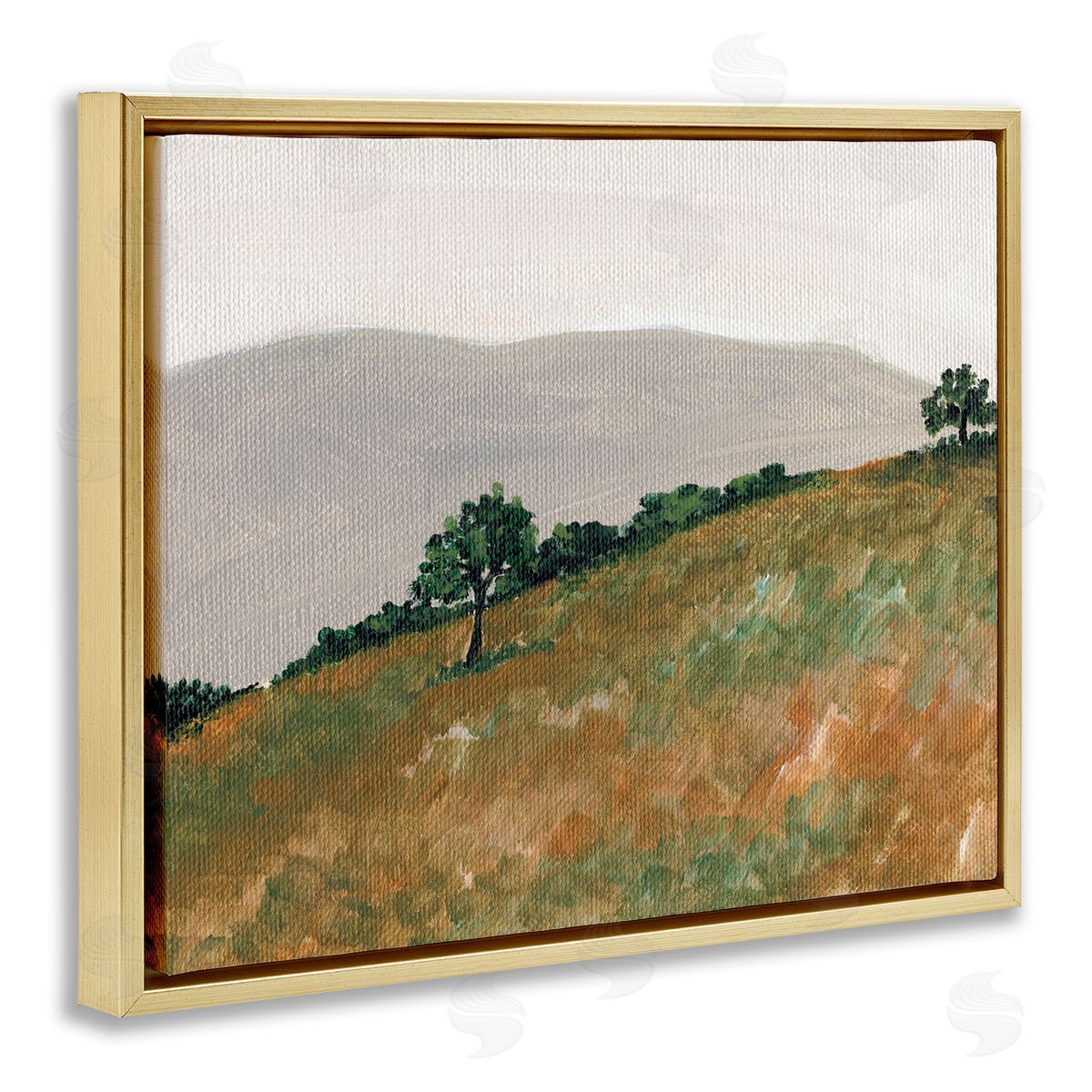 Nikita Jariwala Hill View Landscape Canvas Wall Art Print