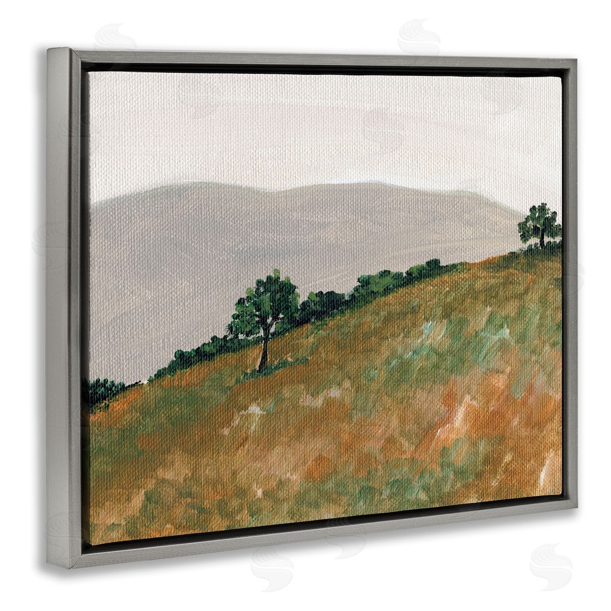 Nikita Jariwala Hill View Landscape Canvas Wall Art Print