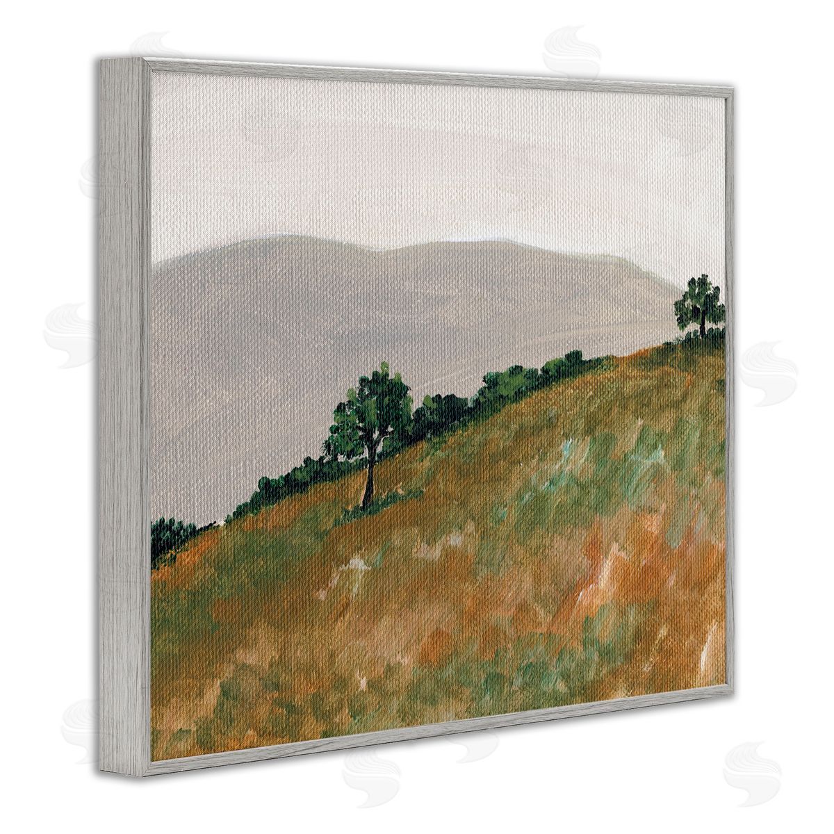 Nikita Jariwala Hill View Landscape Canvas Wall Art Print