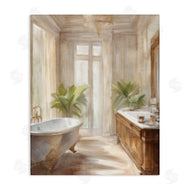 Kim Allen | Serenity Bath Bathroom Painting