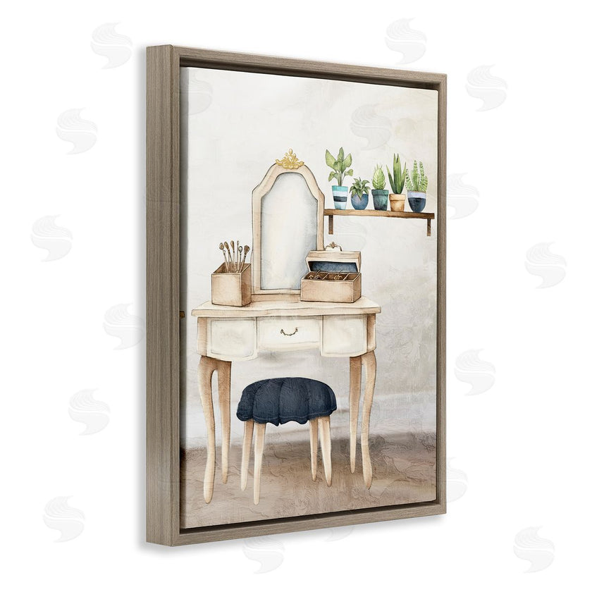 Kim Allen | Blue Tub Bathroom Vanity