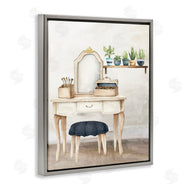Kim Allen | Blue Tub Bathroom Vanity