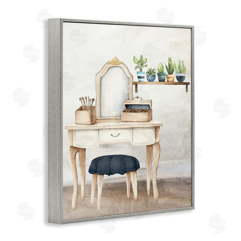Kim Allen | Blue Tub Bathroom Vanity