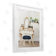 Kim Allen | Blue Tub Bathroom Vanity