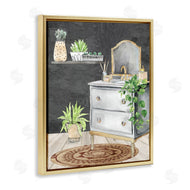 Kim Allen | Relaxed Green Bath Vanity