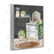Kim Allen | Relaxed Green Bath Vanity