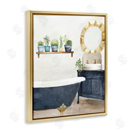 Kim Allen | Blue Tub Bathroom Scene