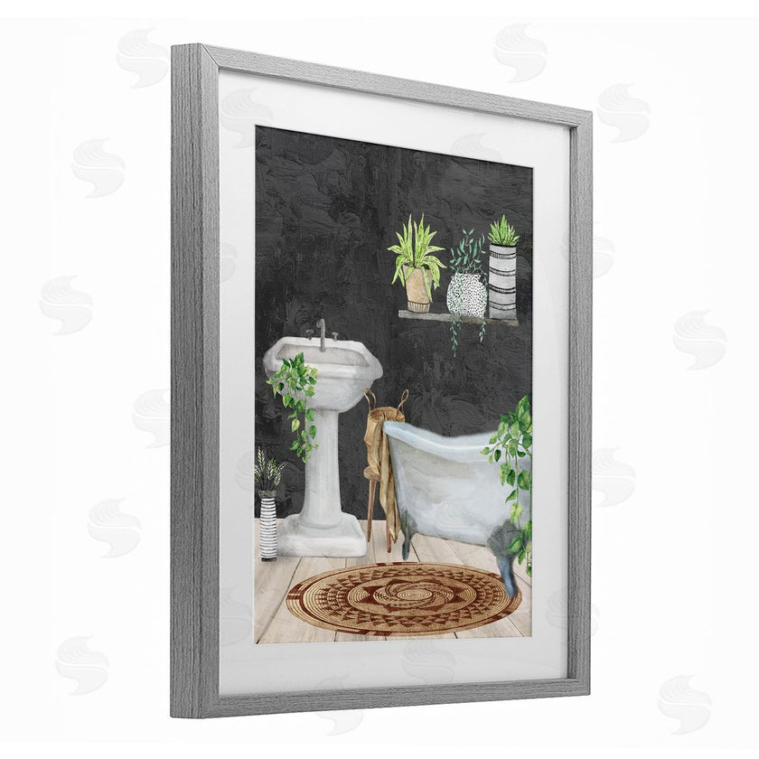 Kim Allen | Relaxed Greens Bath Scene