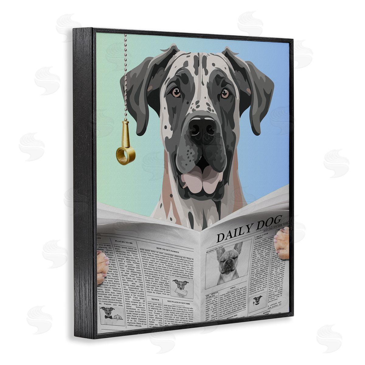 Jesse Keith Heeler Daily Bathroom Humor Canvas Wall Art Print