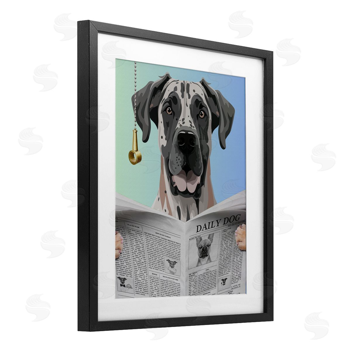 Jesse Keith Heeler Daily Bathroom Humor Canvas Wall Art Print